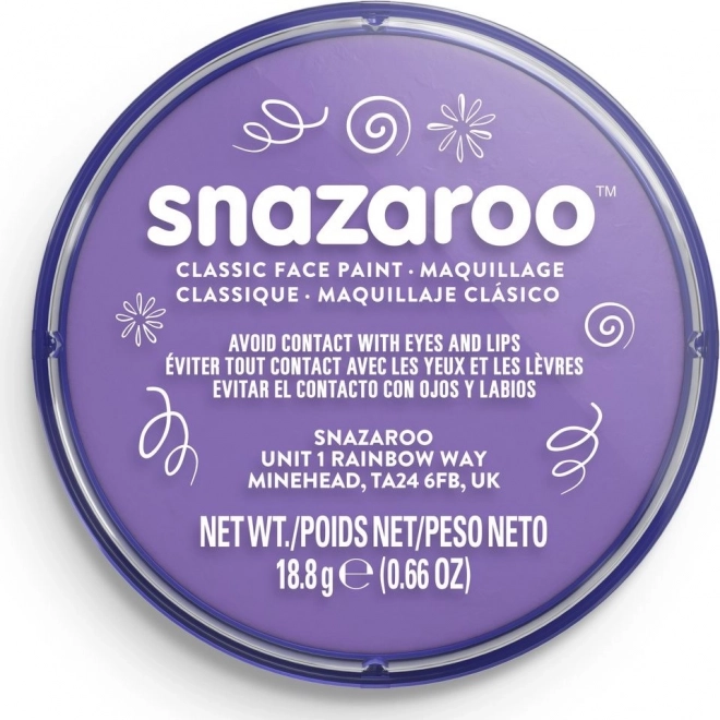 Snazaroo pintura facial lila claro 18 ml