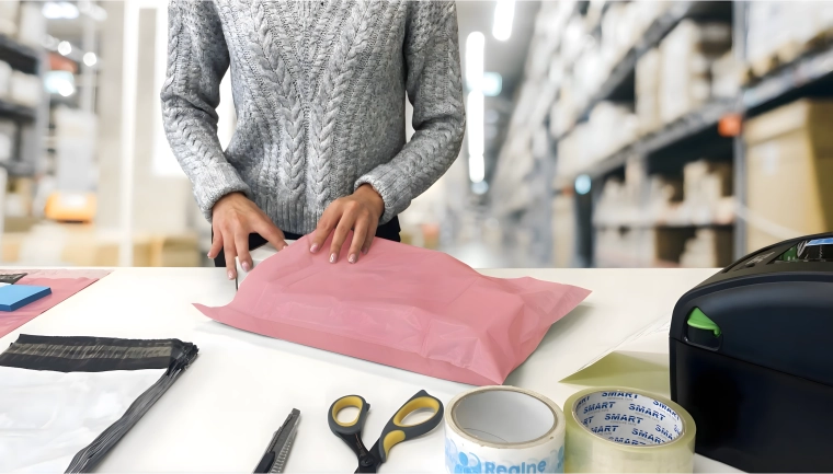 Embalaje ligero para una expedición rápida