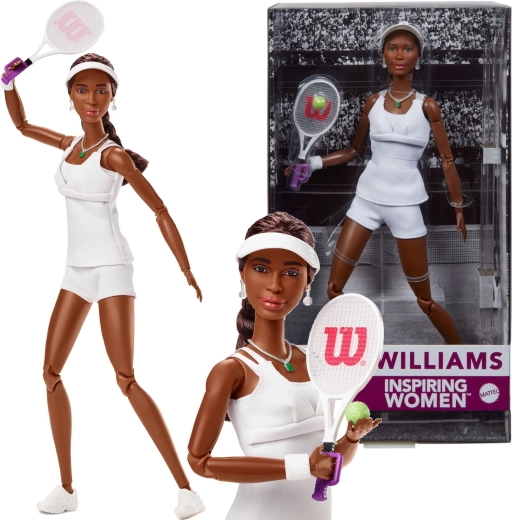 Barbie Venus Williams muñeca de tenis Inspiring Women
