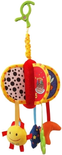 Juguete colgante de peluche Baby Mix con forma de carrusel