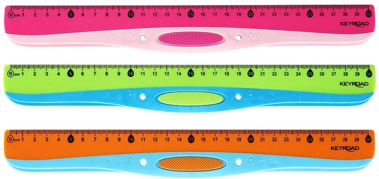 Regla KEYROAD Easy Liner 30 cm