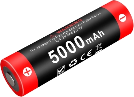 Batería recargable Li-Ion 21700 3,6 V 5000 mAh KLARUS