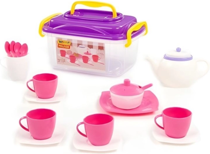 Juego de té infantil Alice para 4 personas, 19 piezas