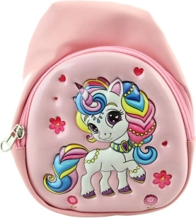 Mochila con motivo de unicornio crossbody