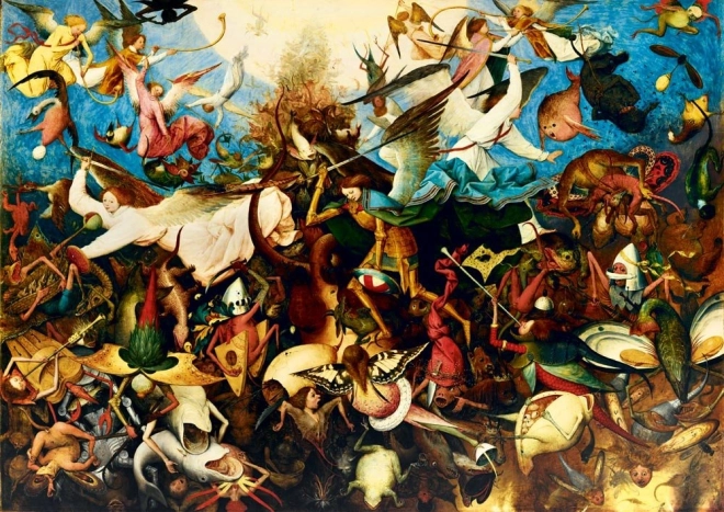 Puzzle Bluebird «La caída de los ángeles rebeldes» 1000 piezas