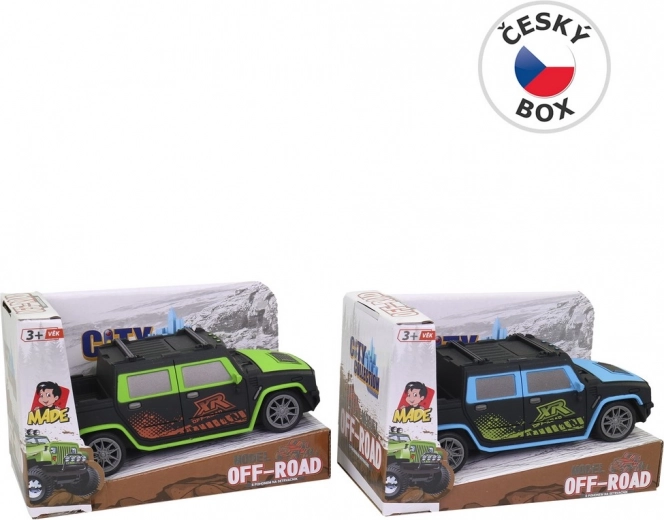 Auto todoterreno para niños
