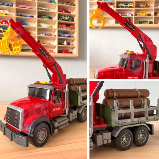 Listo para el transporte forestal