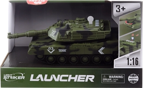 Tanque con luz y sonido