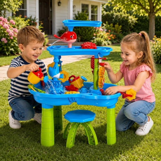 Juego cómodo gracias a la sillita incluida