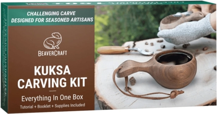 BeaverCraft kit DIY para tallar una kuksa