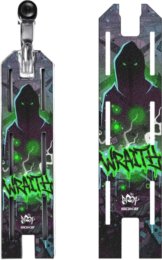 Cinta de agarre (grip tape) para patinete freestyle Soke Wraith 52 × 13 cm