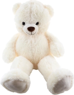 Oso de peluche blanco 90 cm