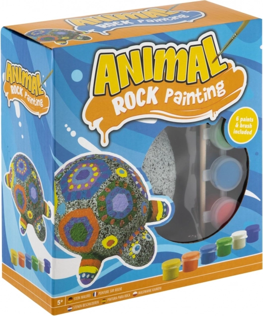 Set para pintar piedras – tortuga