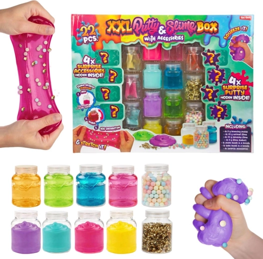 Kit creativo para hacer slime con accesorios - 1 unidad