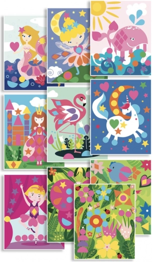 Set de pegatinas para niñas