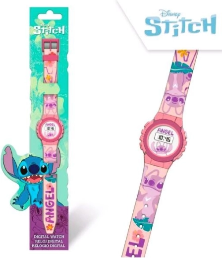 Reloj digital Lilo y Stitch para niños