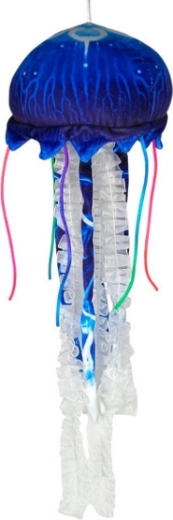 Medusa azul de peluche de 50 cm