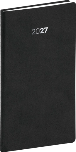 Agenda de bolsillo Notique Balakon 2027 azul marino 9 × 15,5 cm