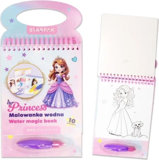 Omalovánky de agua Princesas