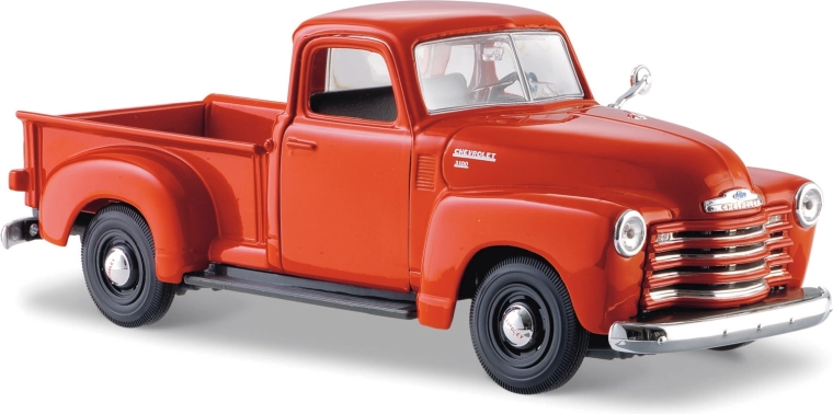 Maisto Chevrolet 3100 pickup 1950 naranja 1:25