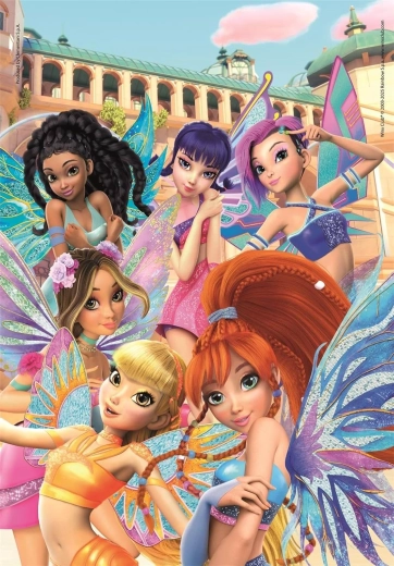 Puzzle Clementoni Winx maxi 104 piezas