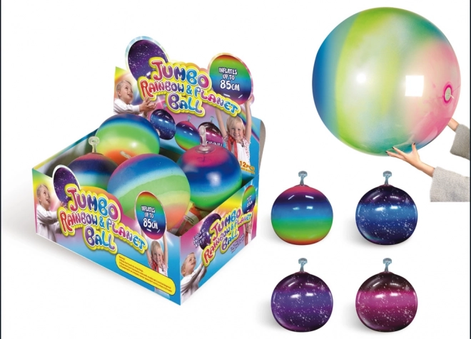 Balón inflable Arcoíris 85 cm