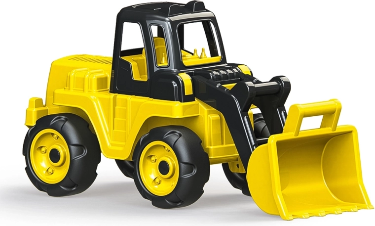 Maxi cargadora con excavadora para niños