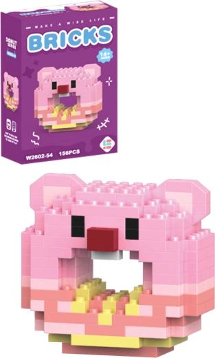 Kit de construcción donut castor (156 piezas)