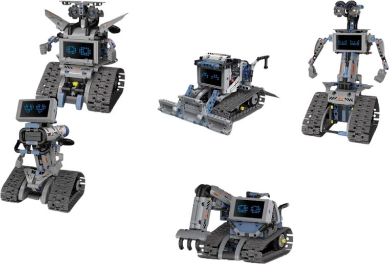Construye 5 robots diferentes con un solo set