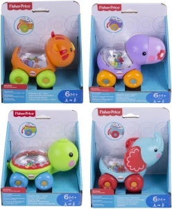 Animalito rodante Fisher‑Price con bolitas