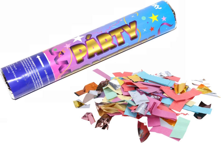 Confeti de fiesta lanzable Wiky de 30 cm