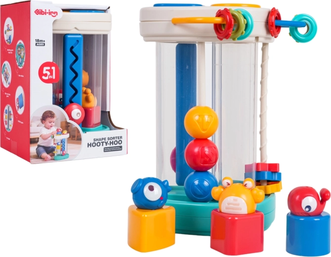 Torre multifuncional pez 5 en 1