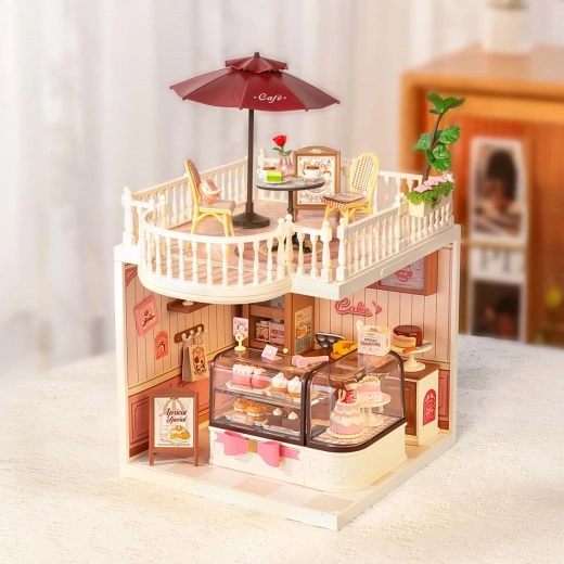 Detalles auténticos de cafetería