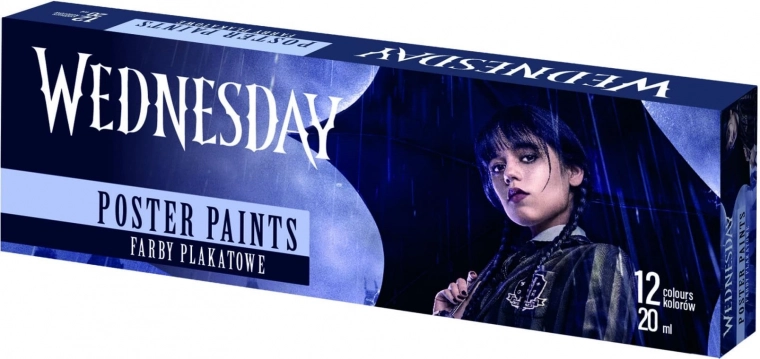 Set de témperas ASTRA 12×20 ml Wednesday