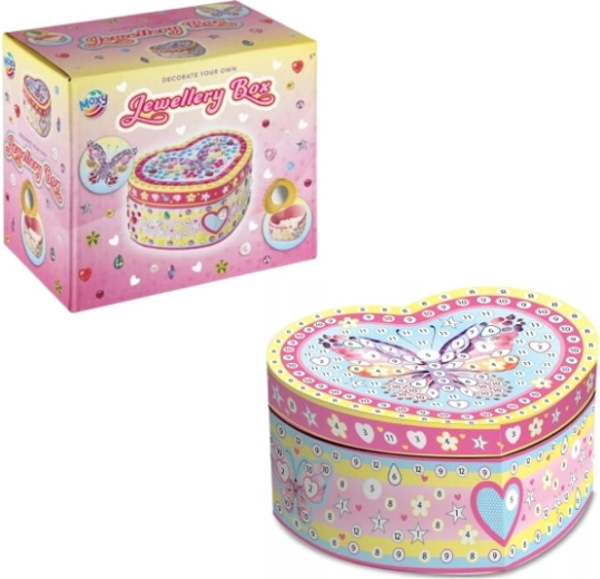 Set para fabricar un joyero – mariposa/unicornio