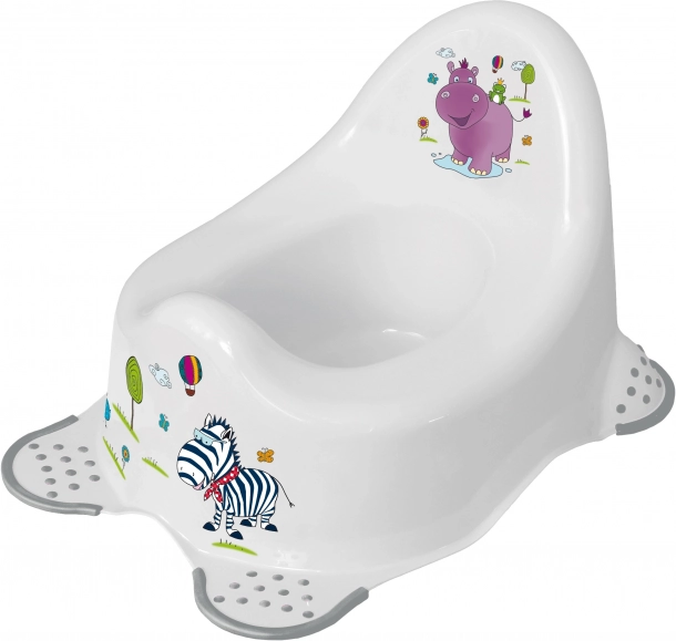Orinal infantil Hippo blanco