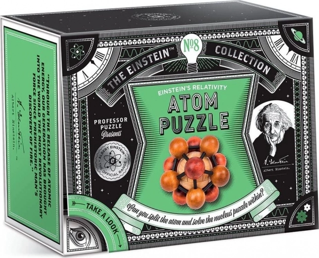 Profesor Puzzle Rompecabezas de madera Atom