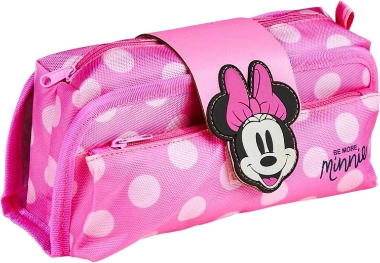 Estuche Minnie con cierre de velcro