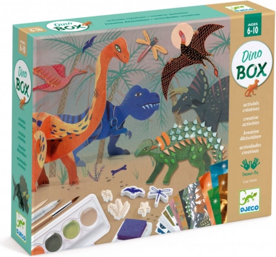 Set de arte de lujo Dinosaurios