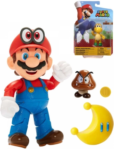 Nintendo Super Mario figura de 10 cm con accesorio - 1 pieza