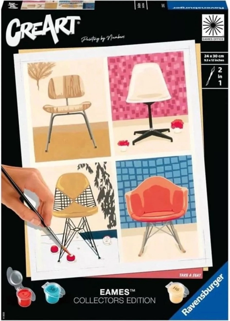 Creart – pintar por números EAMES: Take a Seat