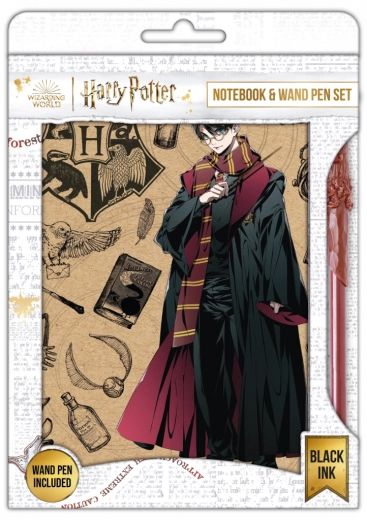 Harry Potter bloc con bolígrafo Navy & Gold