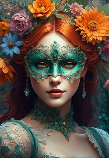 Puzzle Bluebird Reina del Carnaval 1000 piezas