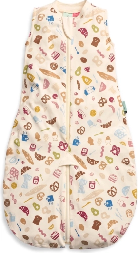 ErgoPouch saco de dormir infantil y mono 2 en 1 de algodón orgánico Bon Appetit, 0,2 TOG (8–24 meses, 8–14 kg)