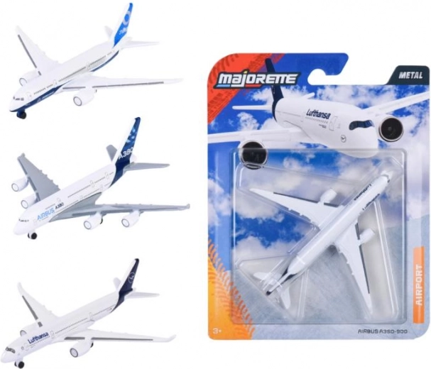 Avión metálico de 11 cm – modelo infantil de avión, 3 tipos