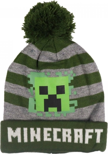 Gorro Minecraft verde oscuro