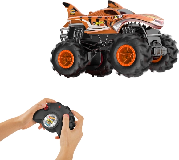 Diseño de tiburón Hot Wheels