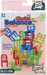 Juego de sillas equilibradas