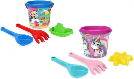 Set de arena 4 piezas en red para niños 12m+ Wader