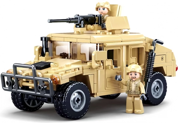 Set de construcción Sluban Army Hummer todoterreno de combate